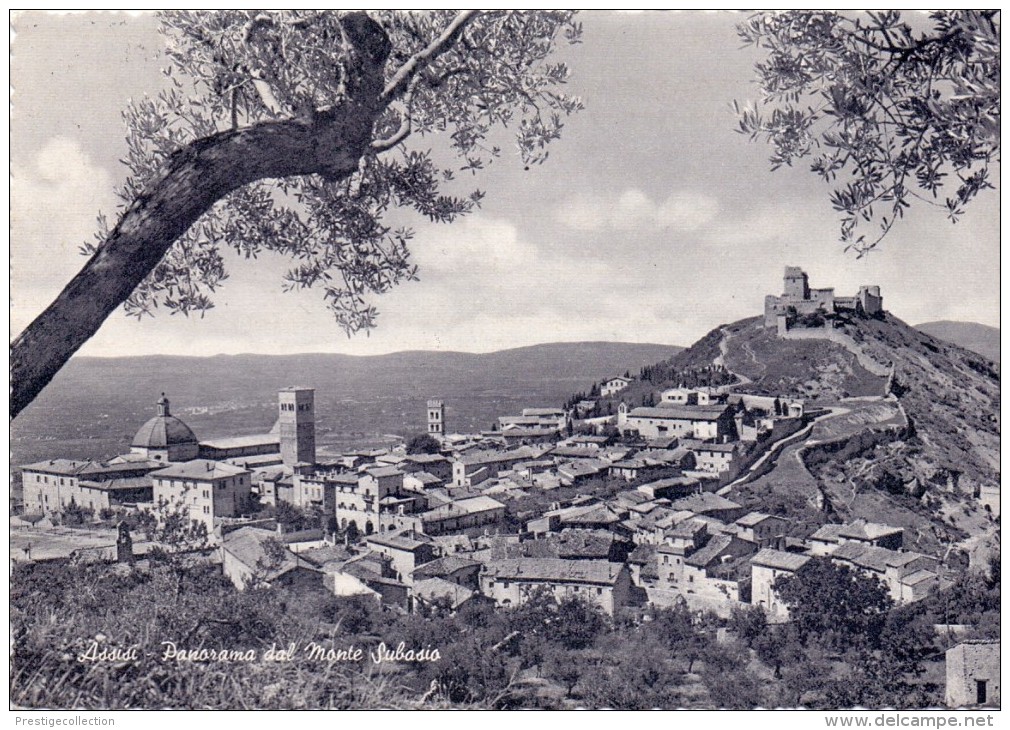 ASSISI PANORAMA DA MONTE SUBASIO - Perugia