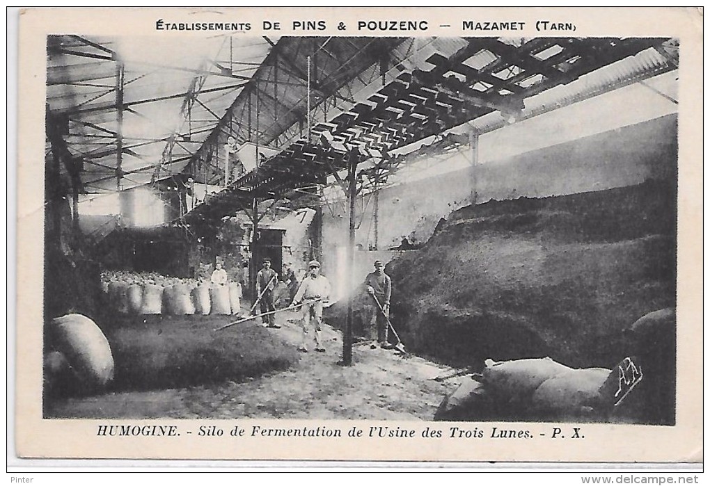 MAZAMET - Etablissements De PINS & POUZENC - Humogine, Silo De Fermentation De L'usine Des Trois Lunes - Mazamet