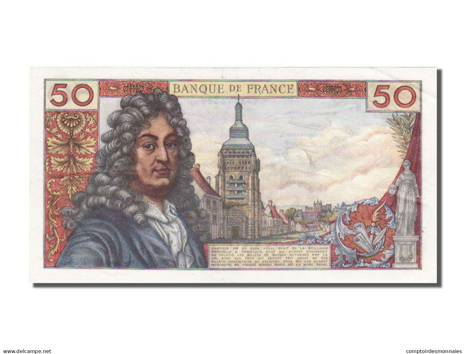 Billet, France, 50 Francs, 50 F 1962-1976 ''Racine'', 1963, 1963-02-07, SUP+ - 50 F 1962-1976 ''Racine''