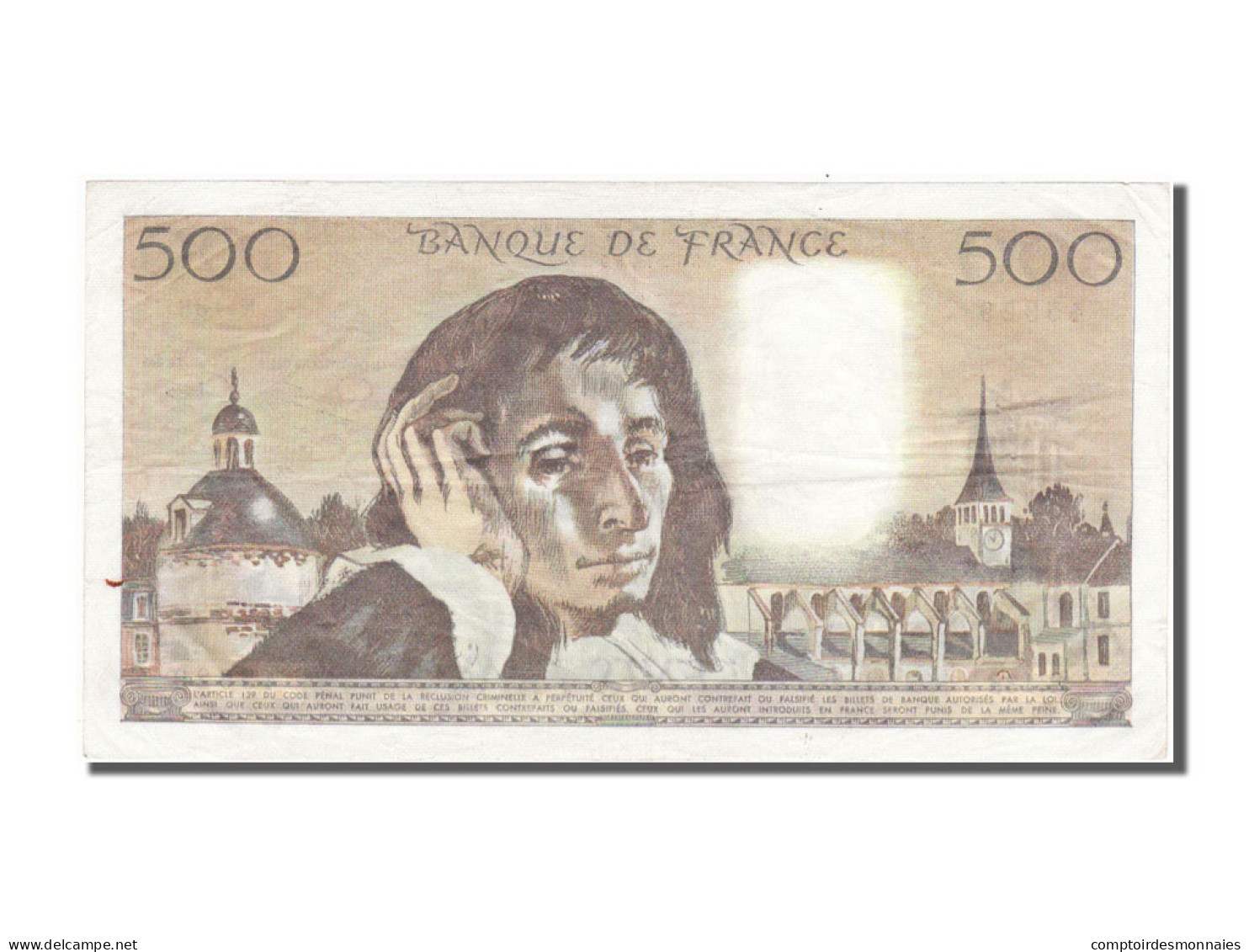 Billet, France, 500 Francs, 500 F 1968-1993 ''Pascal'', 1981, 1981-06-04, SUP - 500 F 1968-1993 ''Pascal''