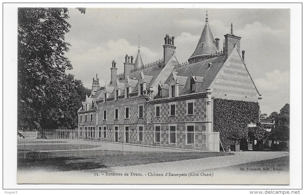 ESCORPAIN - LE CHATEAU - N° 11 - CPA NON VOYAGEE - Autres & Non Classés