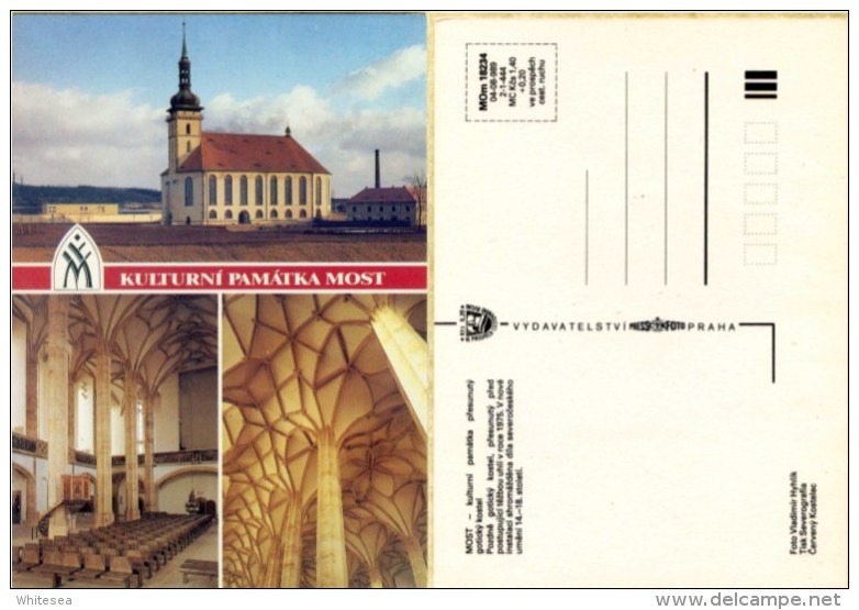 Ak Tschechien - Most - Kirche , Church , Eglise - Churches & Cathedrals