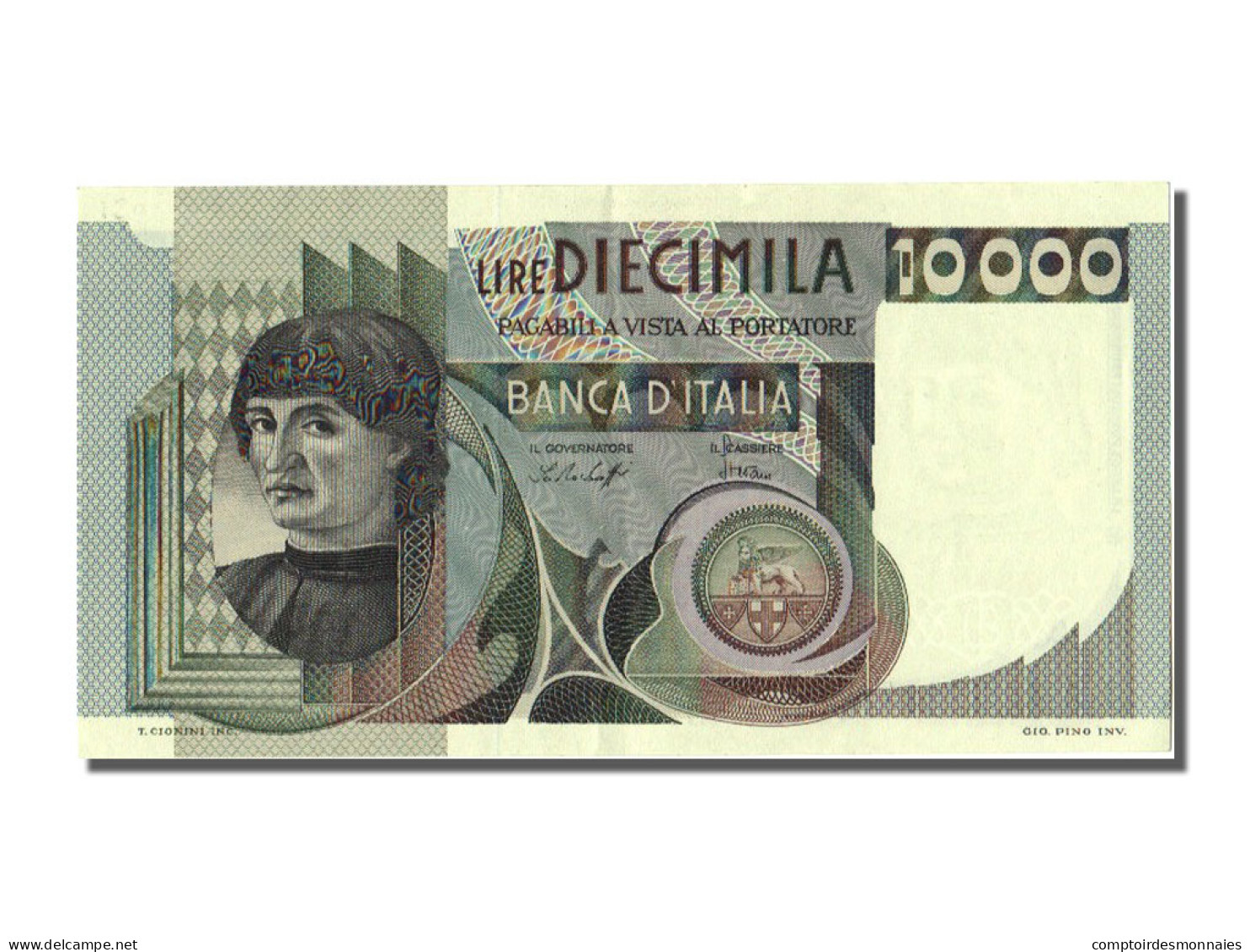 Billet, Italie, 10,000 Lire, 1978, 1978-12-29, SPL - 10.000 Lire