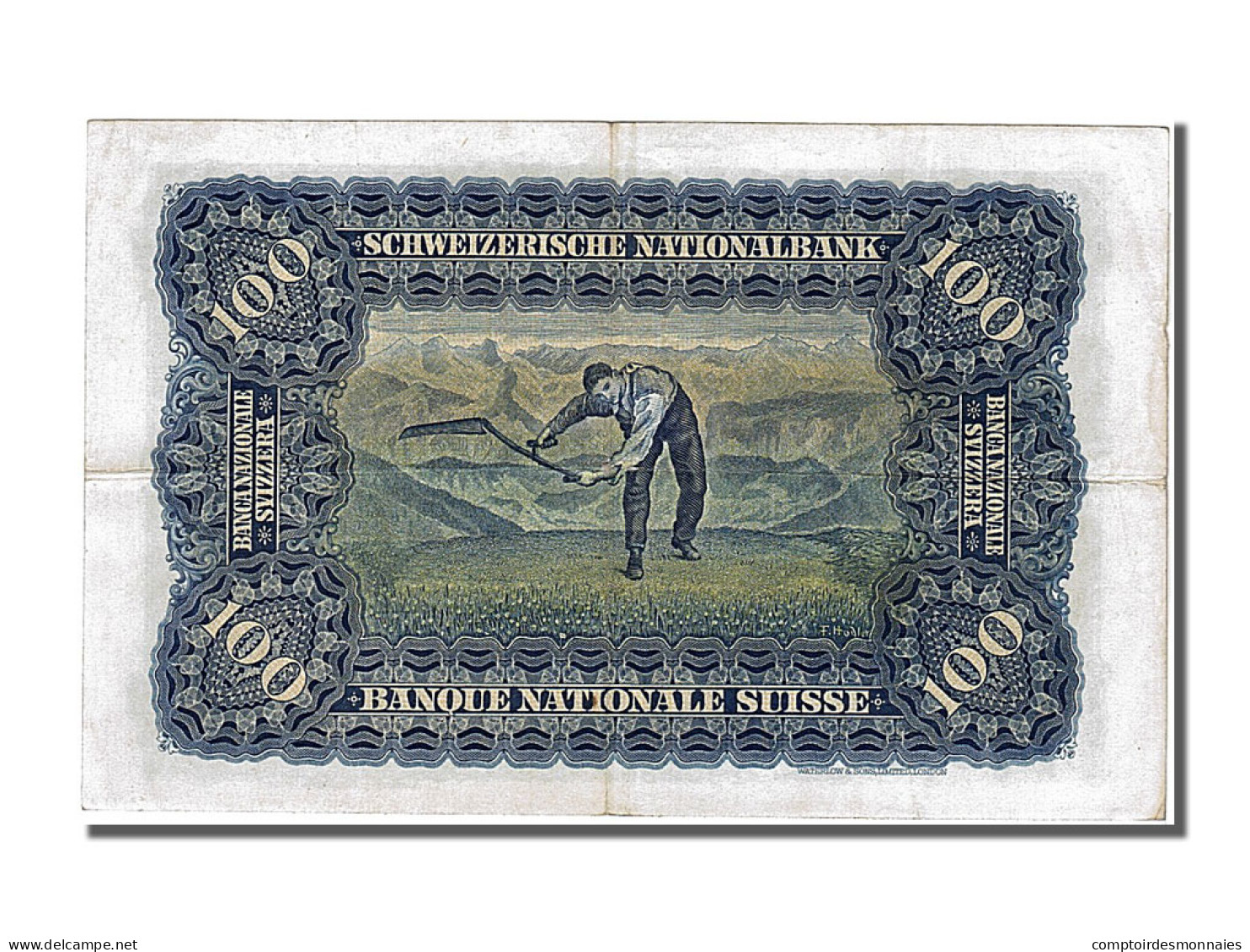 Billet, Suisse, 100 Franken, 1947, 1947-10-16, TTB+ - Schweiz