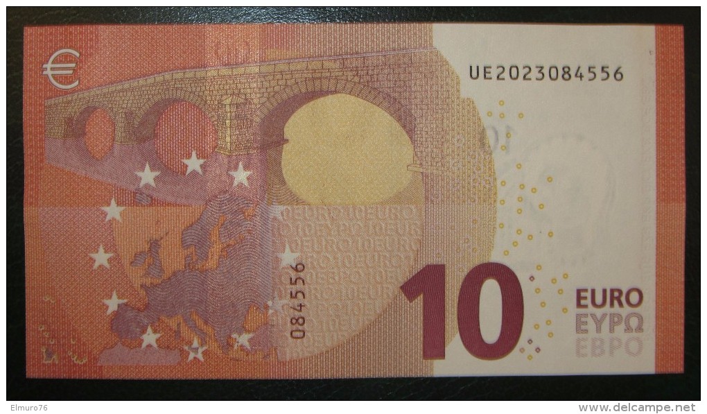 10 Euro U002G5 France Serie UE Charge 02 Draghi Perfect UNC - 10 Euro