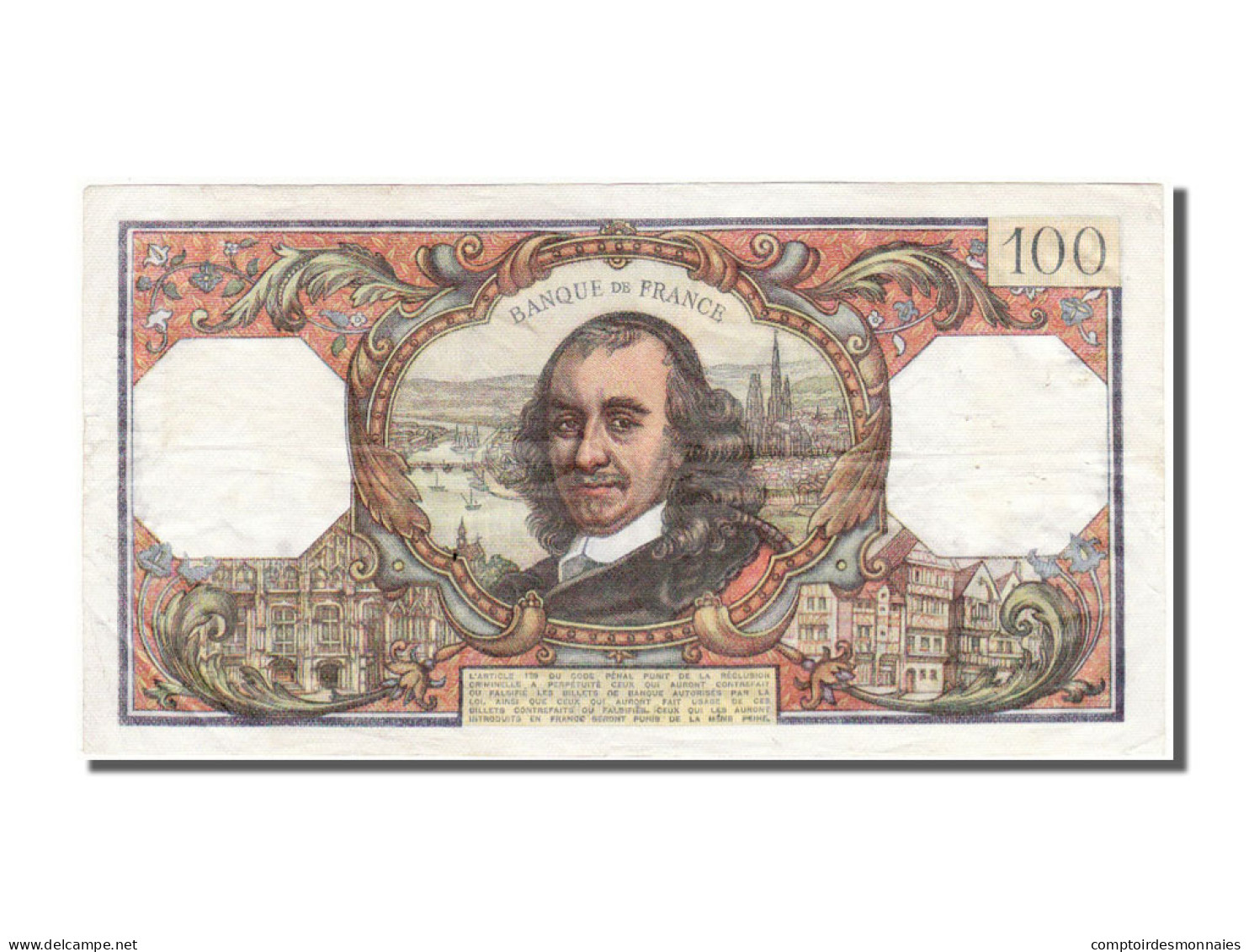 Billet, France, 100 Francs, 100 F 1964-1979 ''Corneille'', 1976, 1976-06-03 - 100 F 1964-1979 ''Corneille''