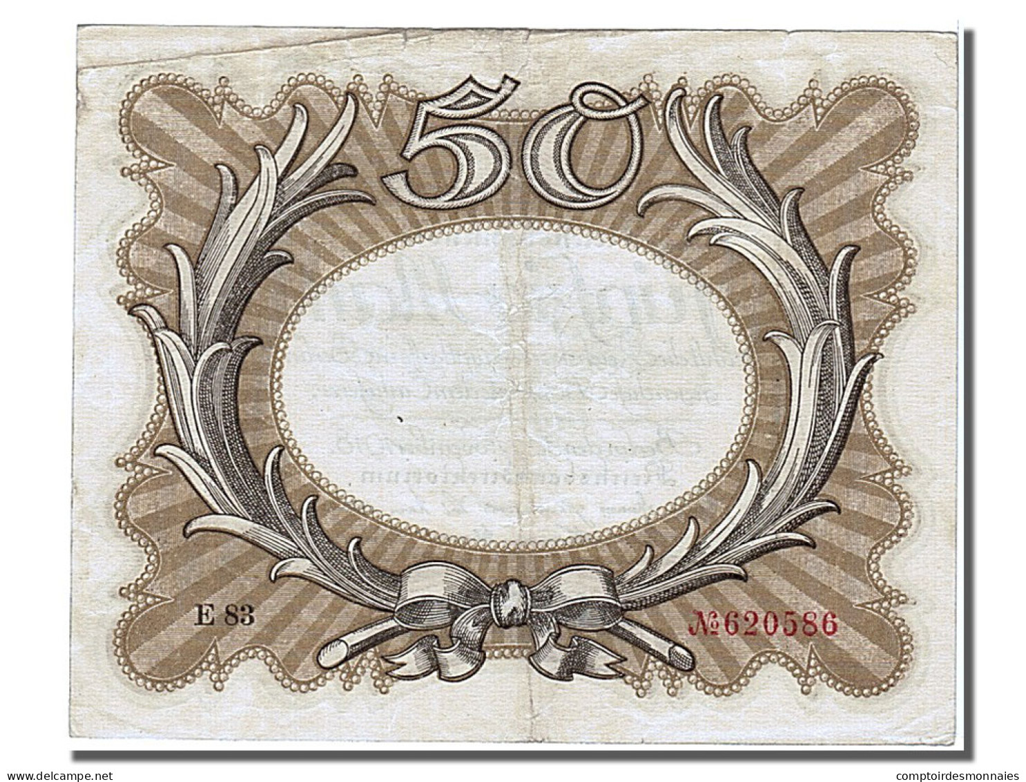 Billet, Allemagne, 50 Mark, 1918, 1918-11-30, TTB - 50 Mark