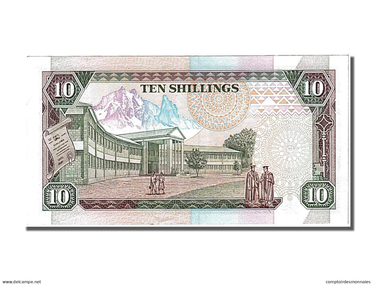Billet, Kenya, 10 Shillings, 1993, 1993-07-01, SPL - Kenya