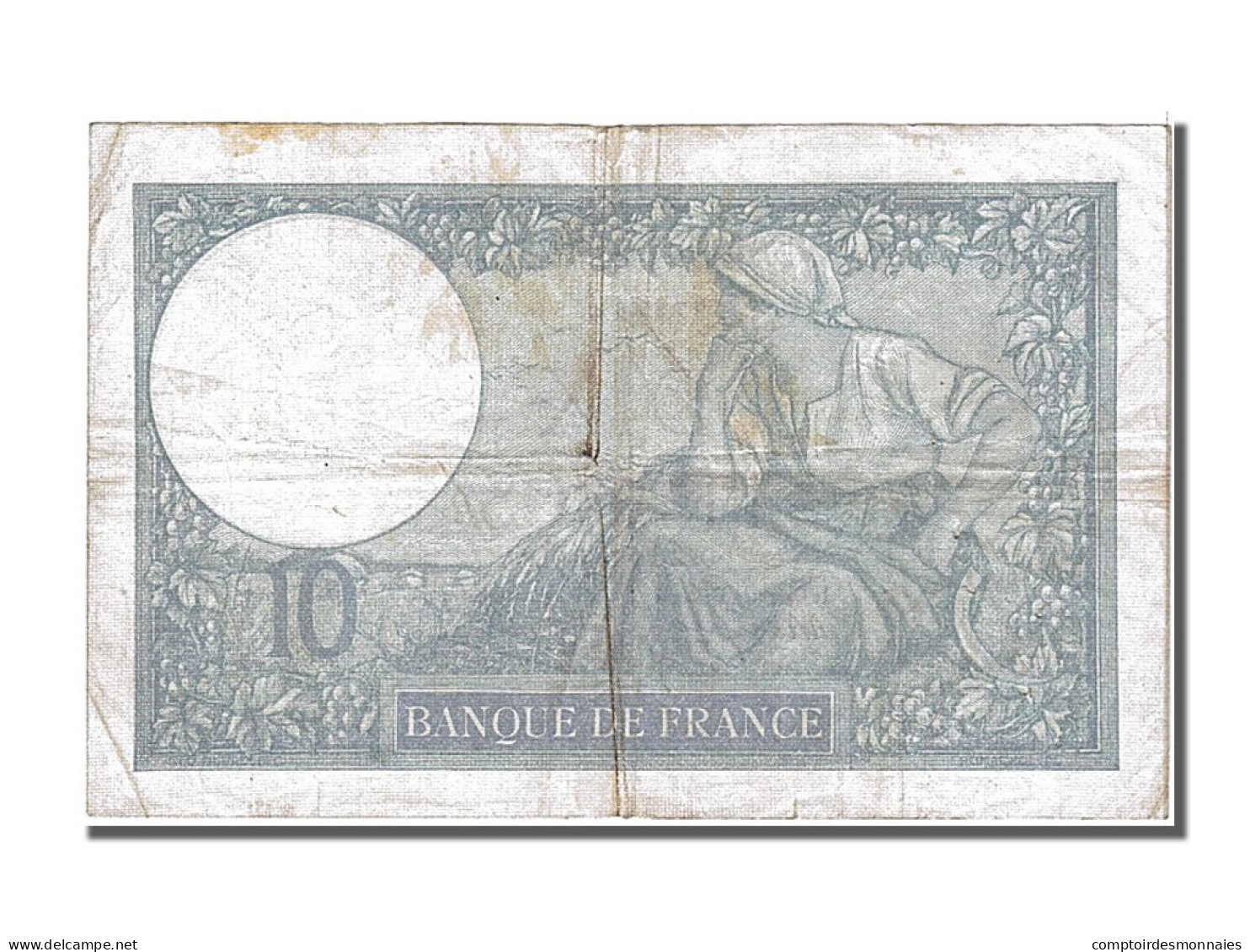Billet, France, 10 Francs, 10 F 1916-1942 ''Minerve'', 1940, 1940-11-07, TTB - 10 F 1916-1942 ''Minerve''