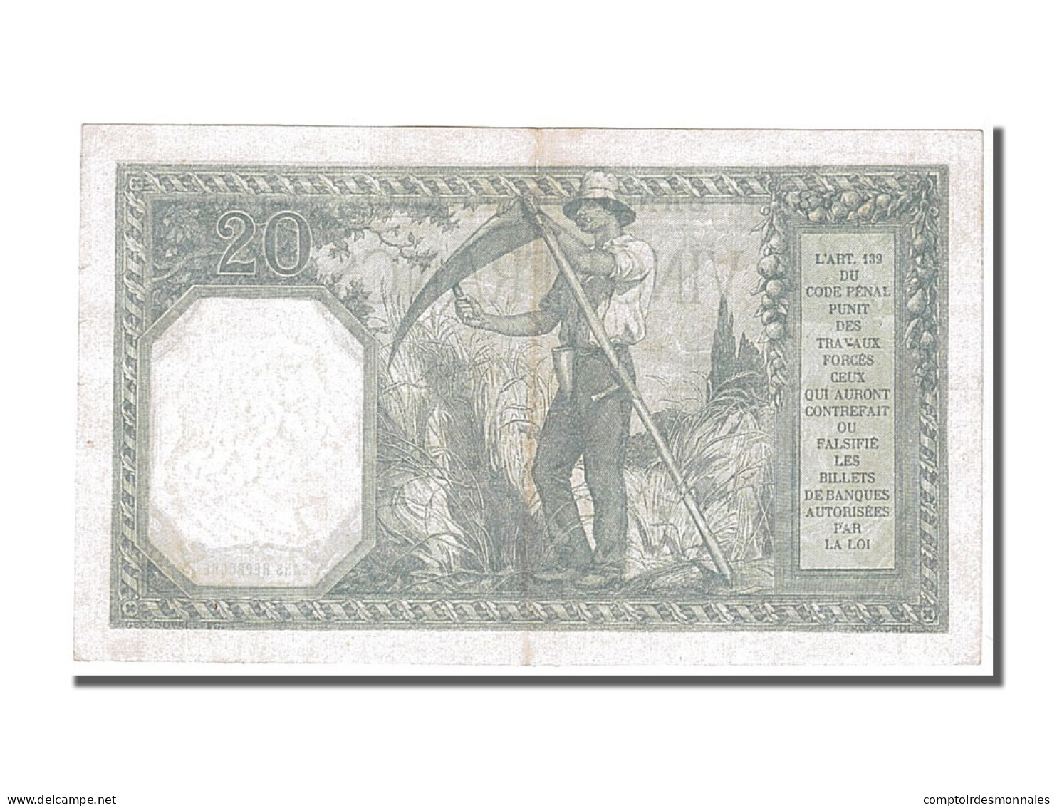 Billet, France, 20 Francs, 20 F 1916-1919 ''Bayard'', 1917, 1917-12-28, TTB+ - 20 F 1916-1919 ''Bayard''