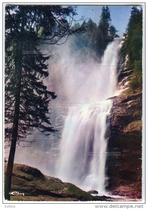 SIXT (Haute-Savoie) - La Cascade Du Rouget - CIM  - Non écrite - 2 Scans - Autres & Non Classés