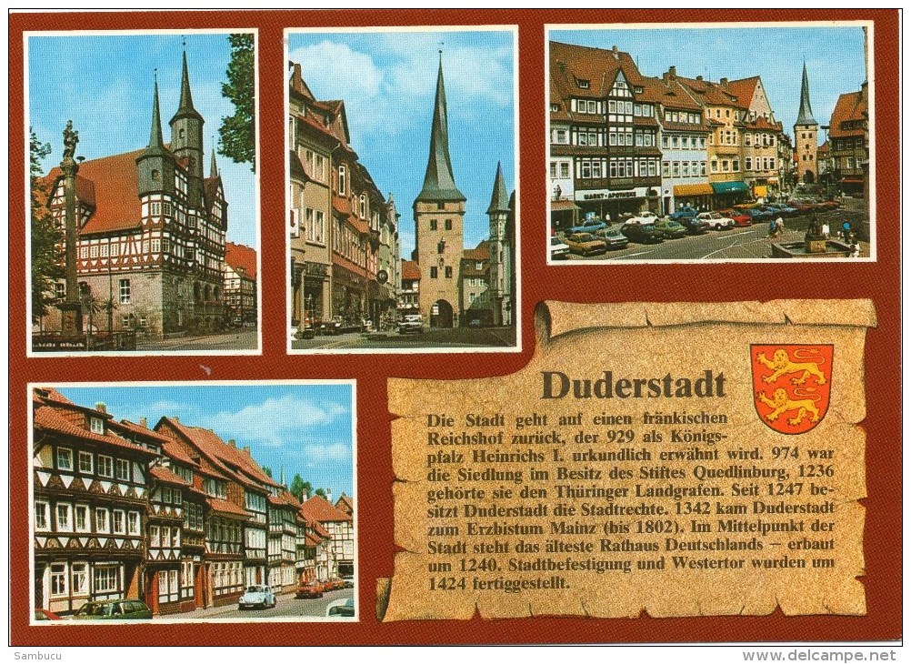 Duderstadt - Mehrbildkarte Ca 1980 - Duderstadt
