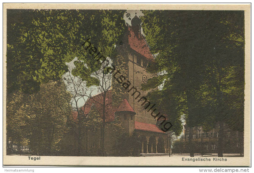 Berlin-Tegel - Evangelische Kirche Ca. 1930 - Verlag W. Meyerheim Berlin - Tegel