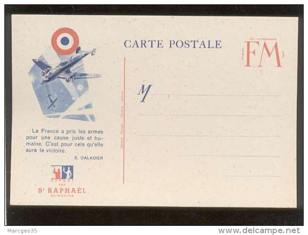8 Cartes Postales Offertes Par St Raphaël Quinquina Guerre 1939-45 Avec Texte De Daldier Neuves - Guerre De 1939-45