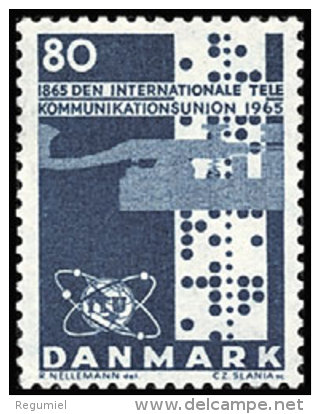 Dinamarca 0439 ** Foto Estandar. 1965 - Ongebruikt