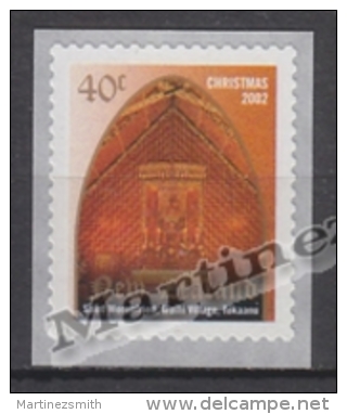 New Zealand - Nouvelle Zelande 2002 Yvert 1943 Christmas - Noël Interior Of The Saint Werenfried Church - Adhesive - MNH - Ungebraucht