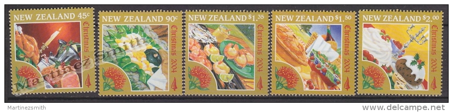 New Zealand - Nouvelle Zelande 2004 Yvert 2117-21 - Christmas - Noël - MNH - Neufs