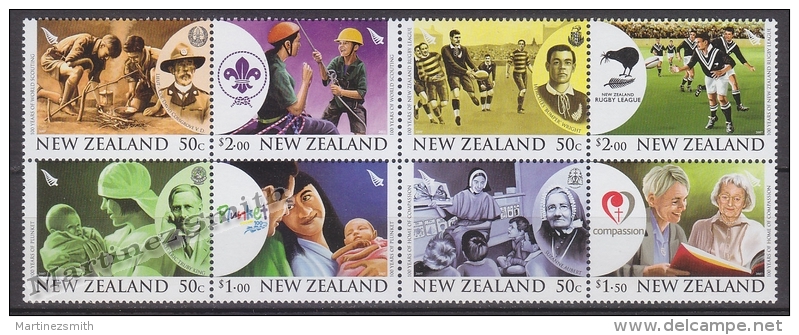 New Zealand - Nouvelle Zelande 2007 Yvert 2307-2314 Centenary - MNH - Unused Stamps