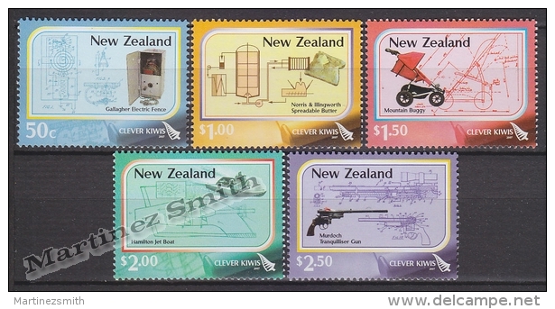 New Zealand - Nouvelle Zelande 2007 Yvert 2349-53 New Zealand's Inventions - MNH - Unused Stamps