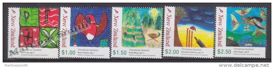 New Zealand - Nouvelle Zelande 2007 Yvert 2359-63 Christmas - Noël - MNH - Neufs