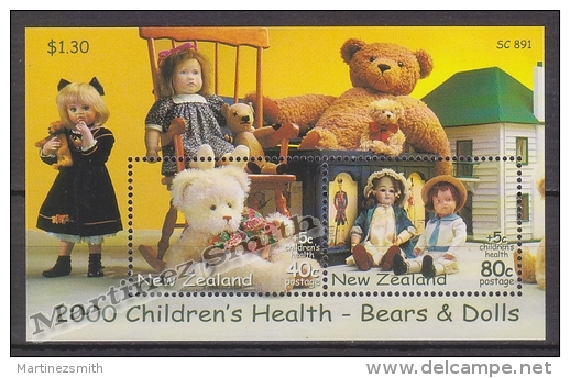 New Zealand - Nouvelle Zelande 2000 Yvert BF 142 In Profit Of The Childrens Health - Miniature Sheet - MNH - Nuevos