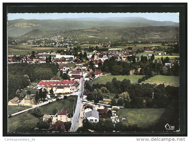 CPA Aoste, Vue Generale Aerienne - Sonstige & Ohne Zuordnung