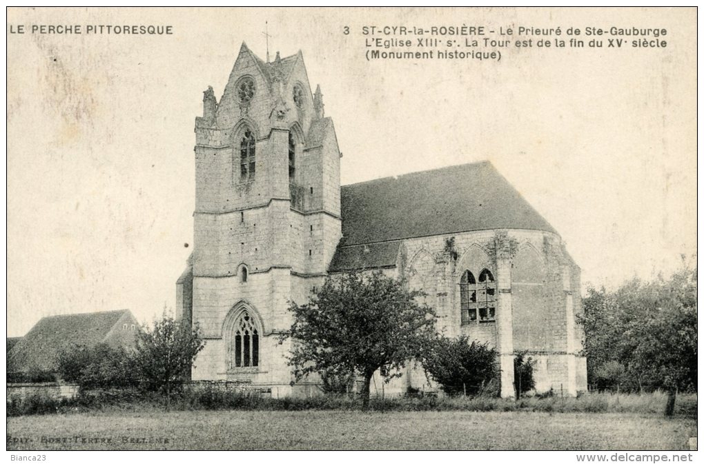 B18393 St Cyr La Rosière, Le Prieuré De Ste Gauburge - Autres & Non Classés