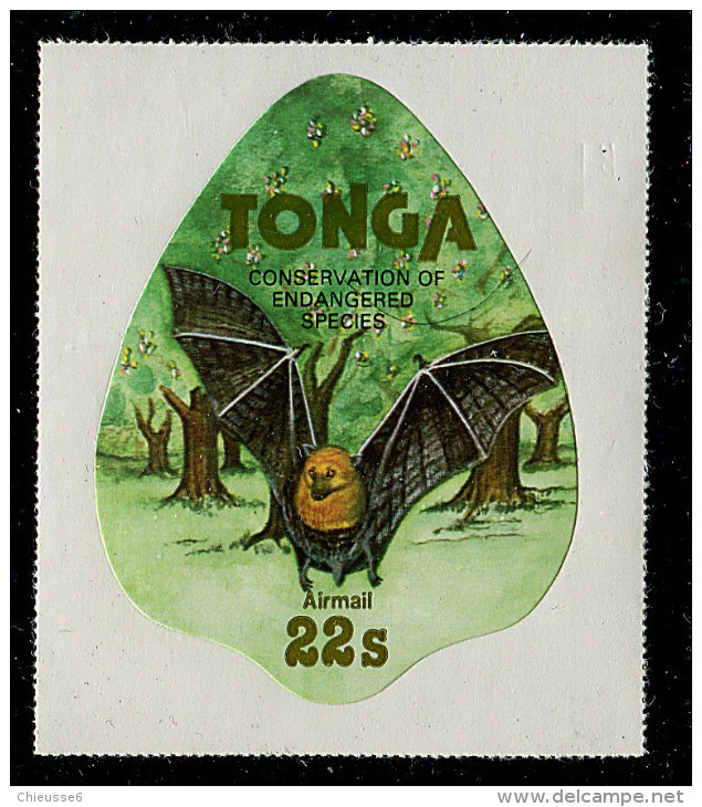 (cl. 2 - P.46) Tonga ** PA  N° 245 (ref. Michel Au Dos) Chauve-souris - - Tonga (1970-...)