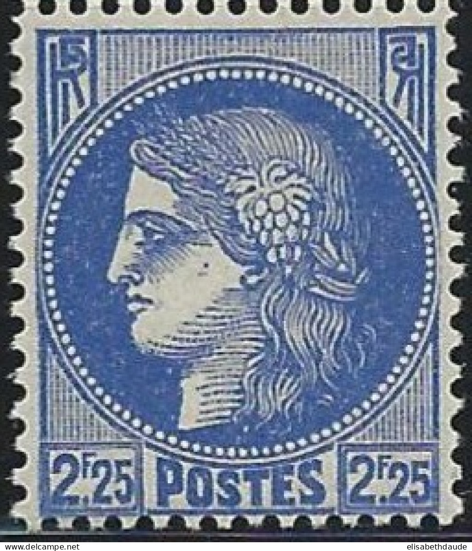 1938 - YVERT N° 374 ** SANS CHARNIERE - COTE = 20 EUR. - Nuevos