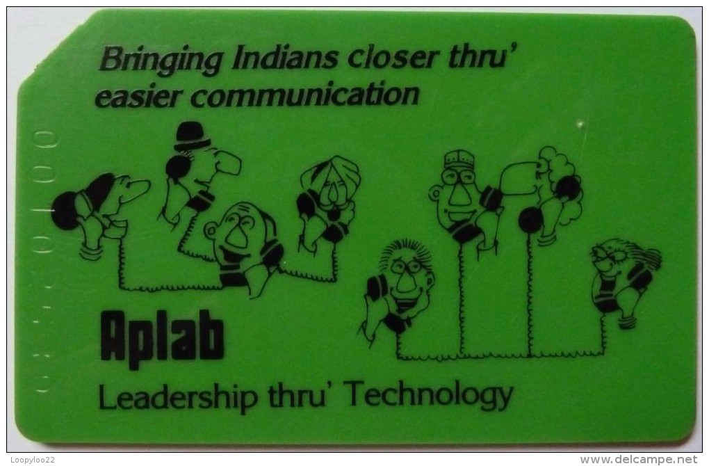 INDIA - Mint - Aplab - Telecard - Lokdoot II - Used - India