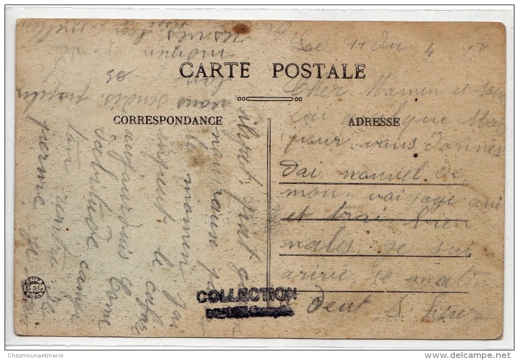 CAMP DE LA VALBONNE - SECTION DE MITRAILLEURS - AIN 01 - CPA MILITAIRE - Matériel