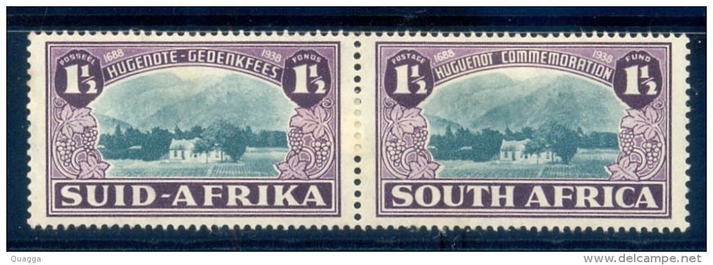 South Africa 1939. 1½d + 1½d Green And Purple. SACC 83*, SG 84*. - Ungebraucht