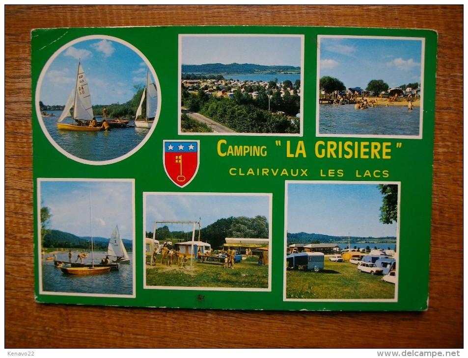 Clairvaux Les Lacs , Camping " La Grisière " Multi-vues - Clairvaux Les Lacs