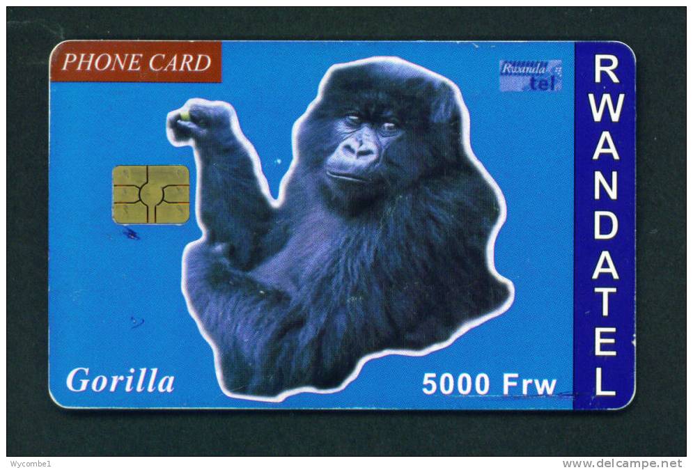 RWANDA - Chip Phonecard As Scan - Ruanda