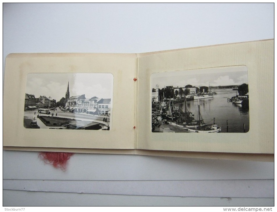 SWINEMÜNDE     , Heft mit 12 Fotos um 1940  ,  8 Scans , guter Erhaltung