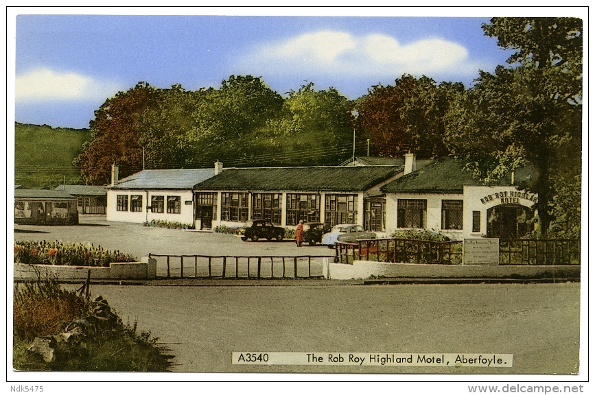 ABERFOYLE : THE ROB ROY HIGHLAND MOTEL - Stirlingshire