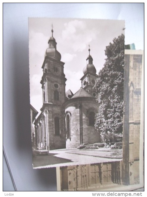 Duitsland Deutschland Bayern Amorbach Odenwald Katholische Abteikirche - Amorbach