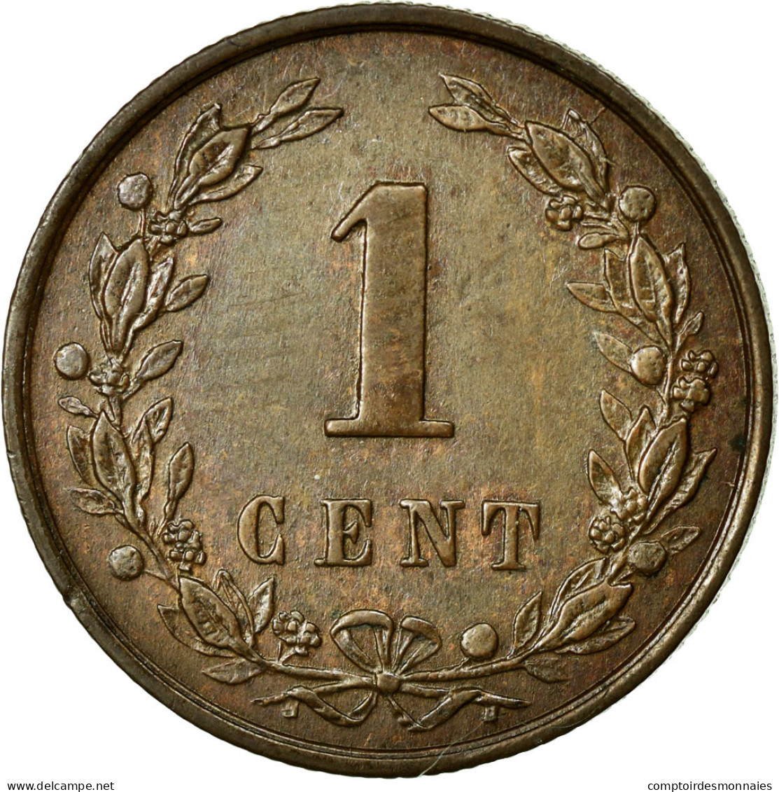 Monnaie, Pays-Bas, Wilhelmina I, 1/2 Cent, 1898, SUP, Bronze, KM:109.2 - 1 Centavos