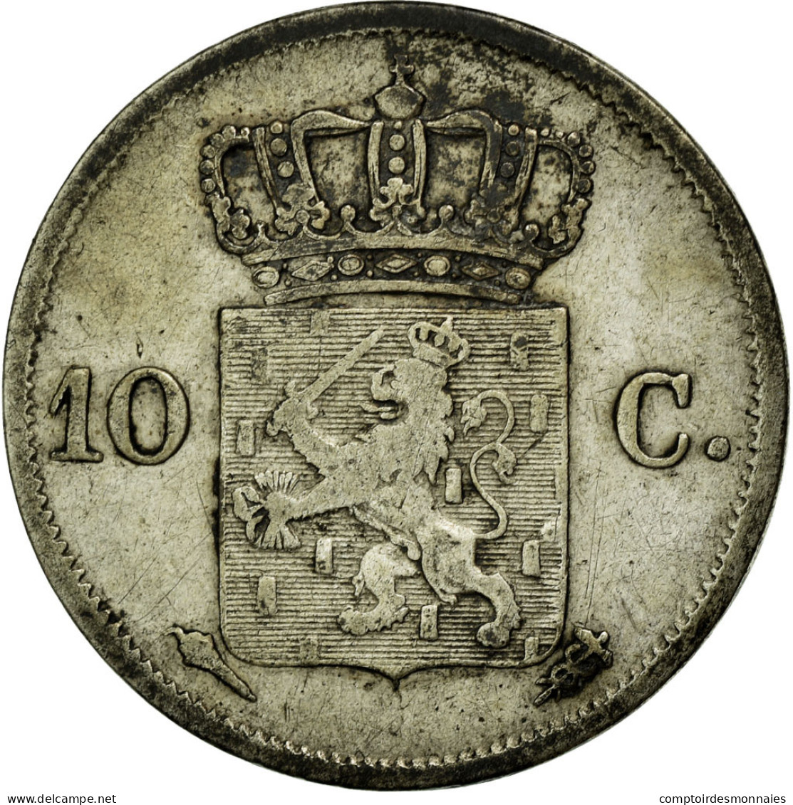 Monnaie, Pays-Bas, William I, 10 Cents, 1826, TTB, Argent, KM:53 - 1815-1840: Willem I