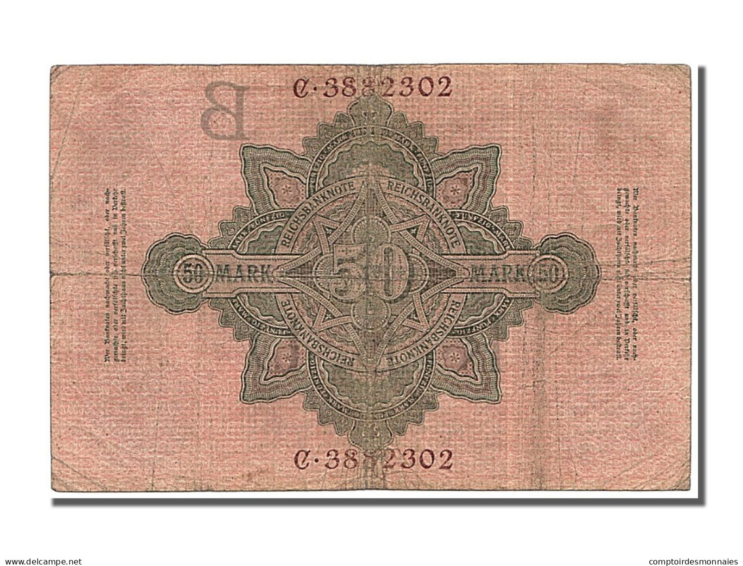 Billet, Allemagne, 50 Mark, 1910, 1910-04-21, TTB - 50 Mark