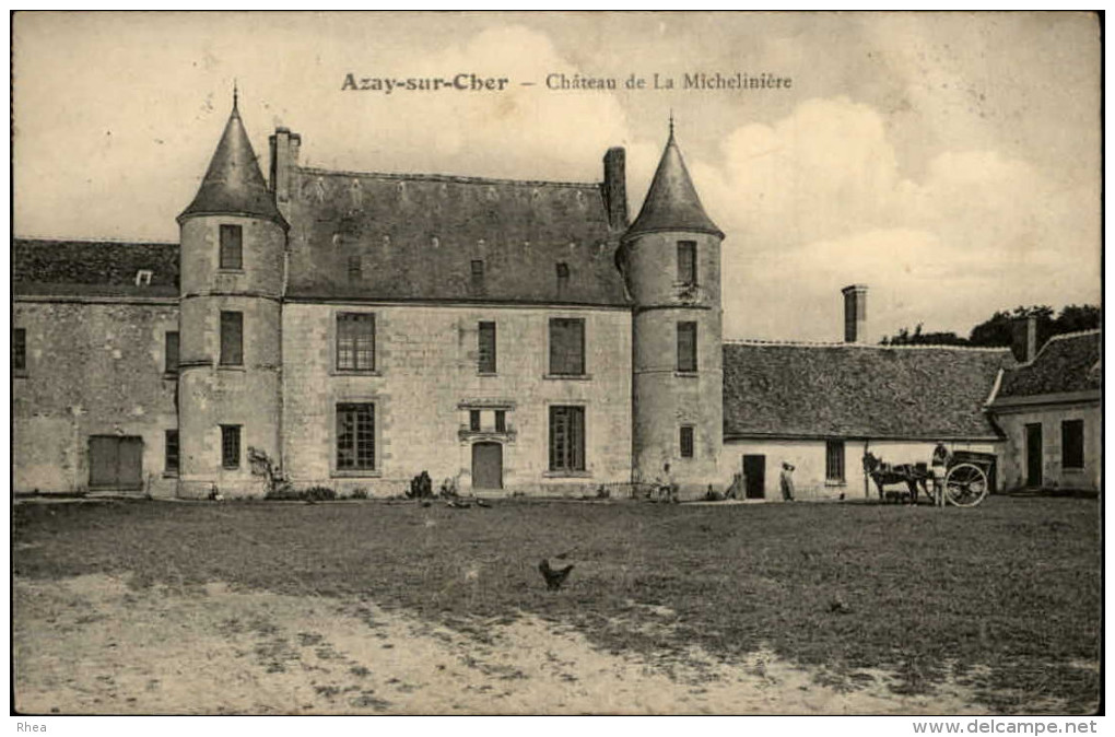 37 - AZAY-SUR-CHER - Chateau - Azay-le-Rideau