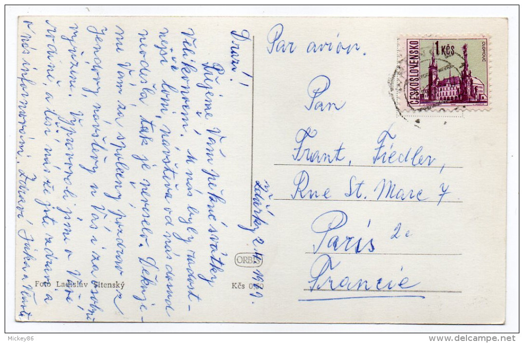 Joyeuses Pâques--Troupeau De Moutons Cpsm 14 X 9 Foto Ladislav Sitensky--carte Glacée-timbre - Pâques