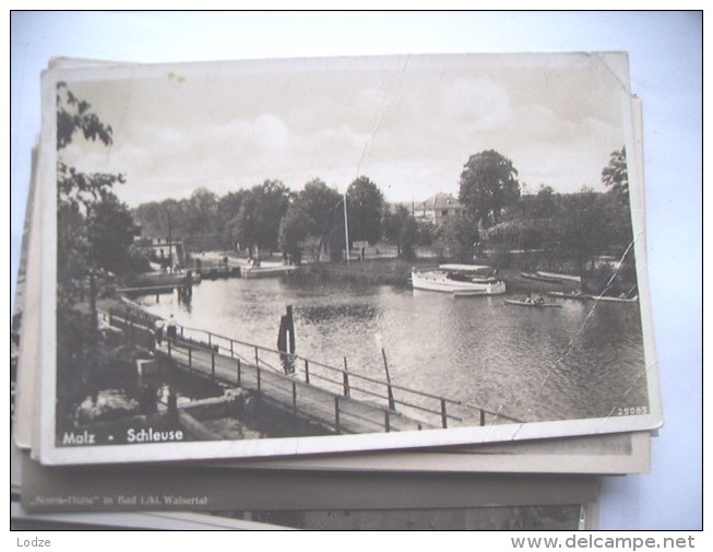 Duitsland Deutschland Brandenburg Oranienburg Malz Schleuse - Oranienburg