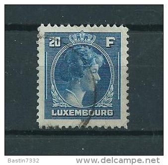 1944 Luxemburg 20 Fr. Definitive Charlotte Used/gebruikt/oblitere - Gebruikt