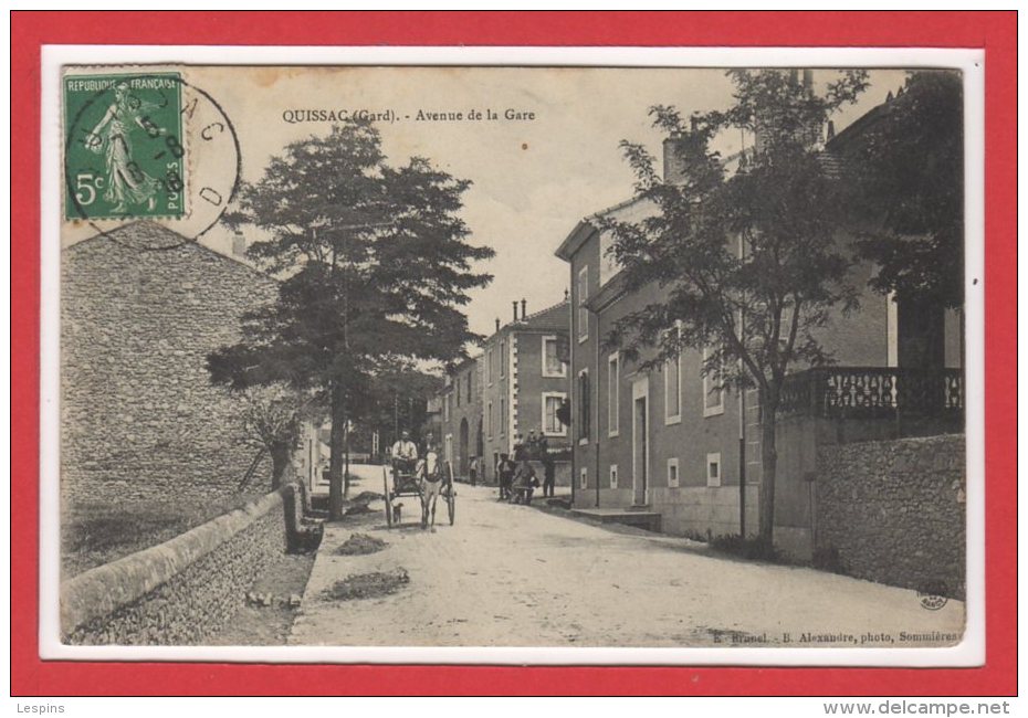 30 - QUISSAC --  Avenue De La Gare - Quissac