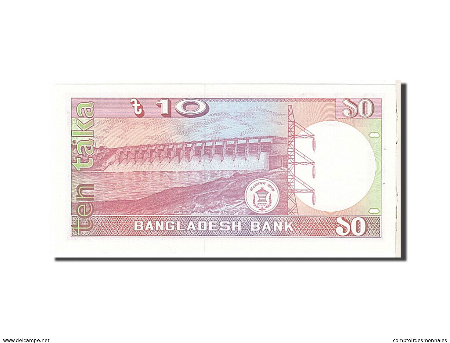 Billet, Bangladesh, 10 Taka, 1982, KM:26a, SPL - Bangladesh