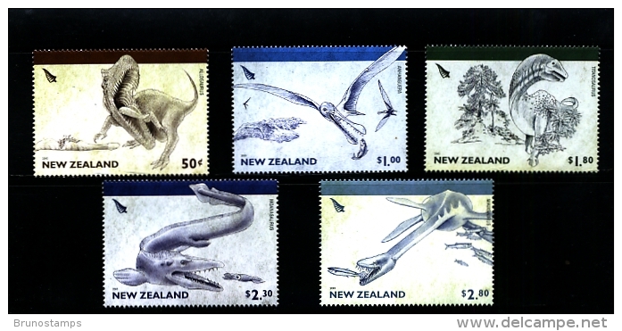 NEW ZEALAND - 2010  DINOSAURS  SET  MINT NH - Unused Stamps