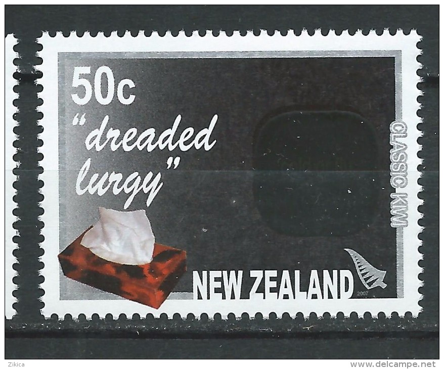 New Zealand 2007 Fruits.Classic Kiwi Lingo."dreaded Lurgy".MNH - Nuevos