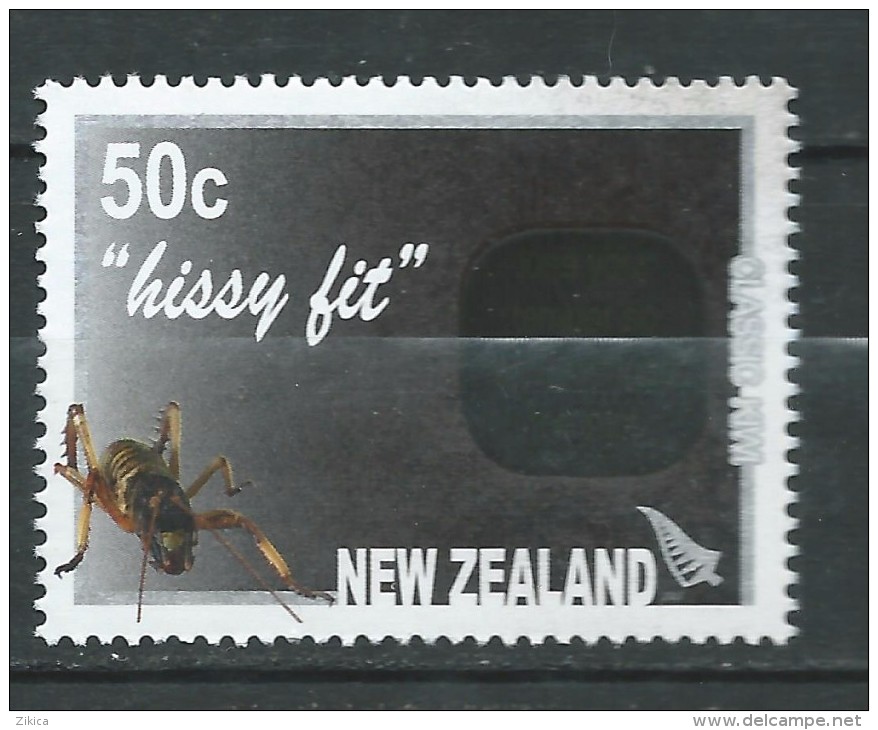 New Zealand 2007 Fruits.Classic Kiwi Lingo."hissy Fit".insect.MNH - Neufs