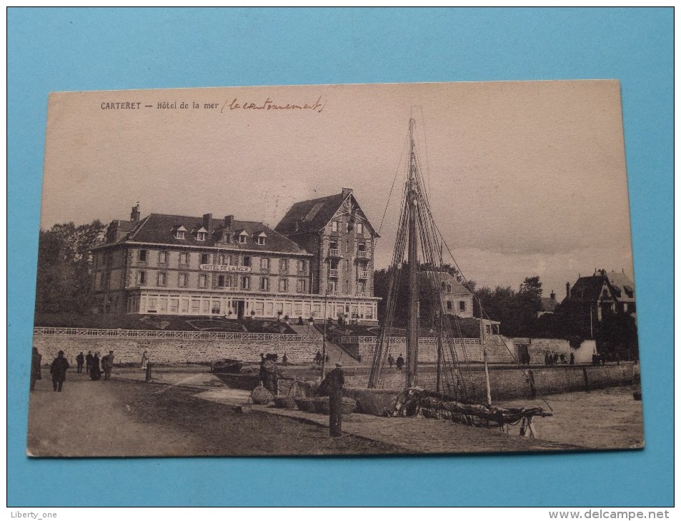 Hôtel De La Mer () Anno 19?? ( Voir/zie Foto Voor Details ) !! - Carteret